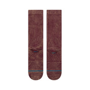 Icon Dyed Crew Chaussettes - Figue
