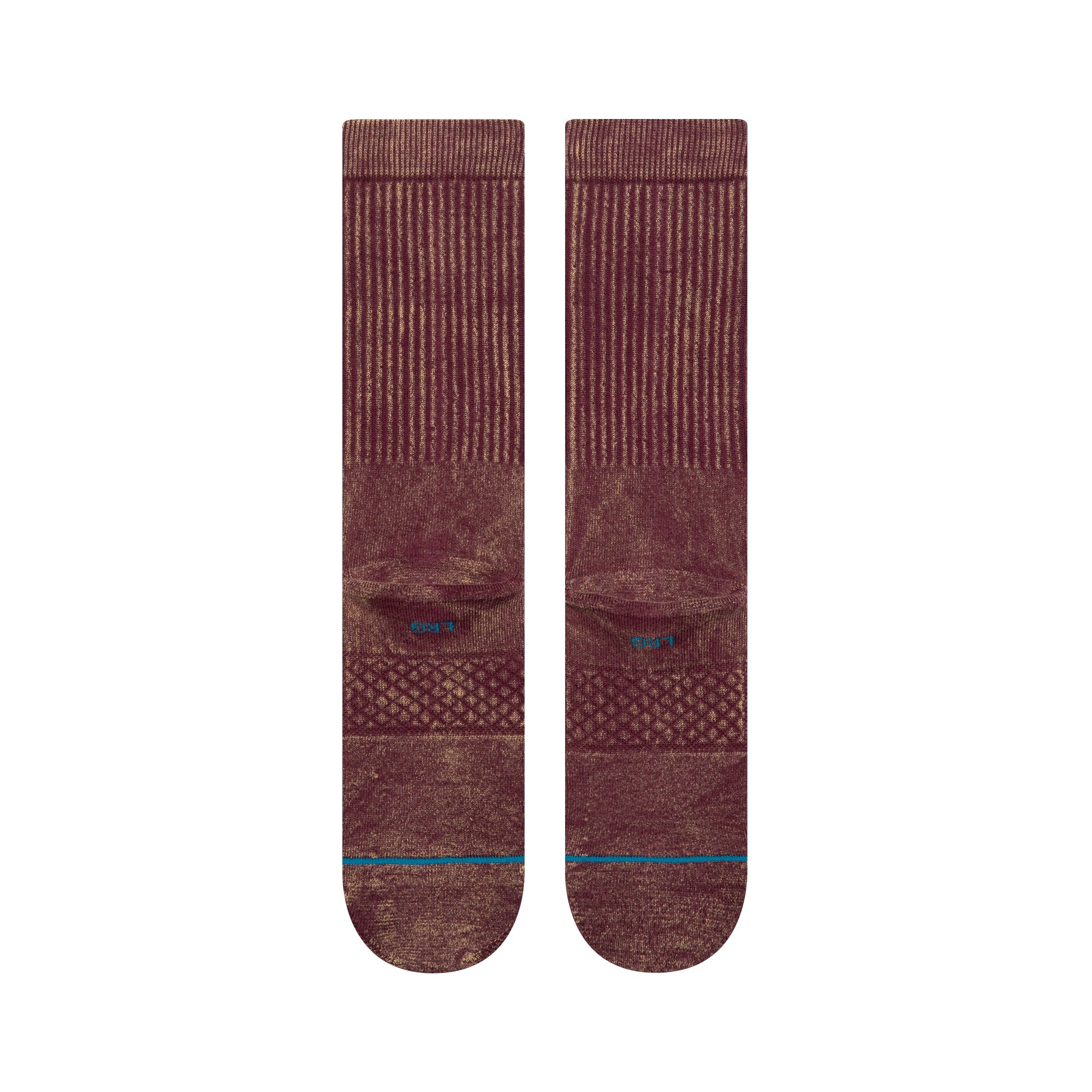 Icon Dyed Crew Chaussettes - Figue