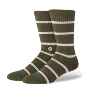 Heritage Crew Socks - Olive