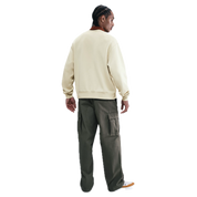 Fleece Skate Crew - Kaki clair/Blanc