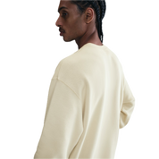 Fleece Skate Crew - Kaki clair/Blanc