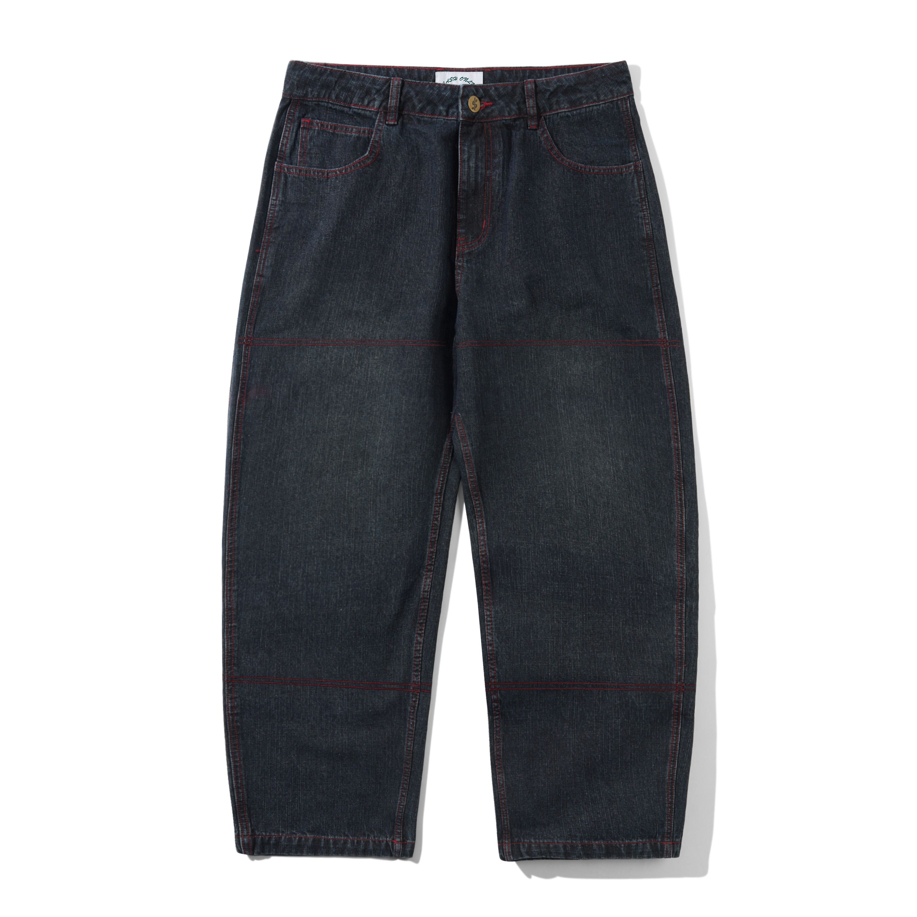 Cash Only Aleka Denim Jeans - Washed Streaky Denim – Palm Isle