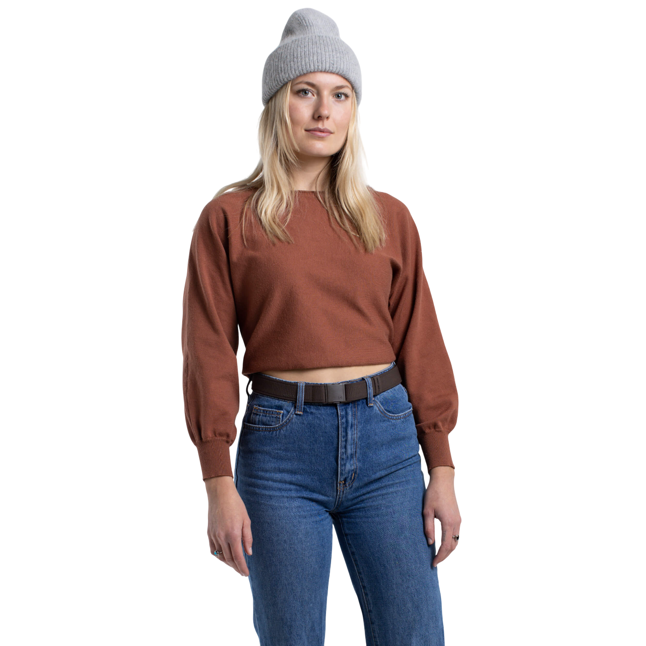 Atlas Slim Belt - Med Brown