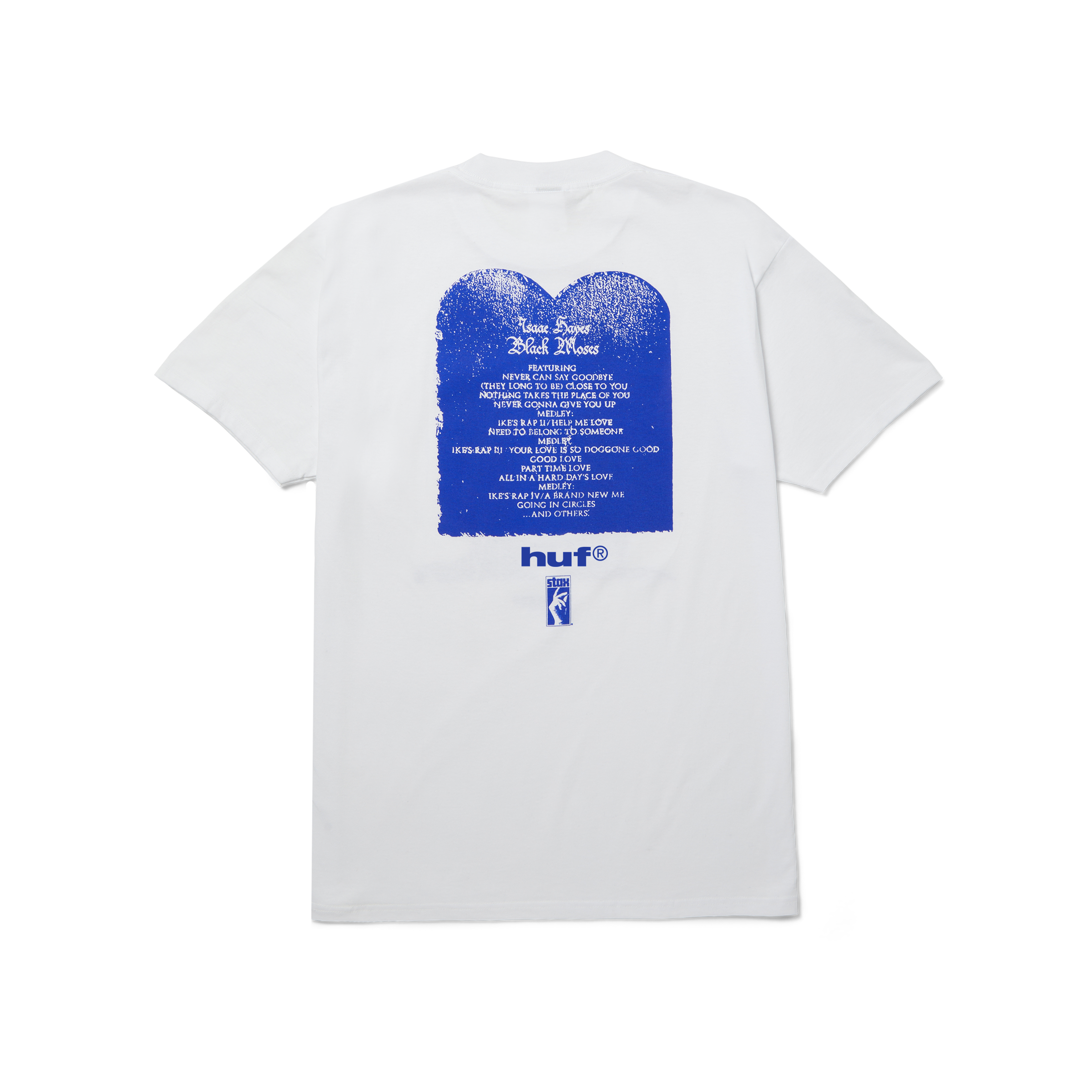 Black Moses T-Shirt Épais - Blanc