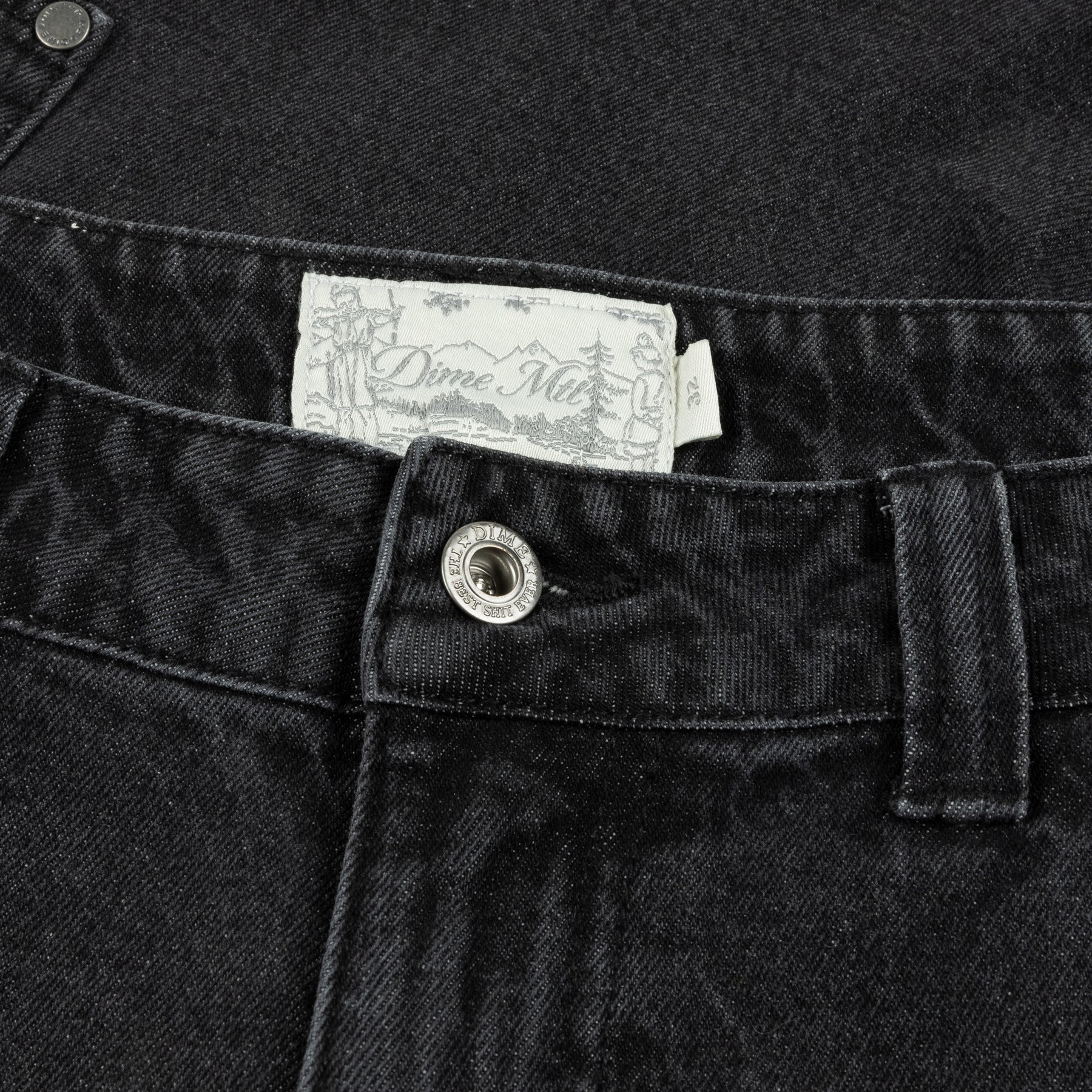 Jean Ample Classique Sablé - Noir