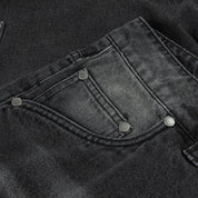 Jean Ample Classique Sablé - Noir