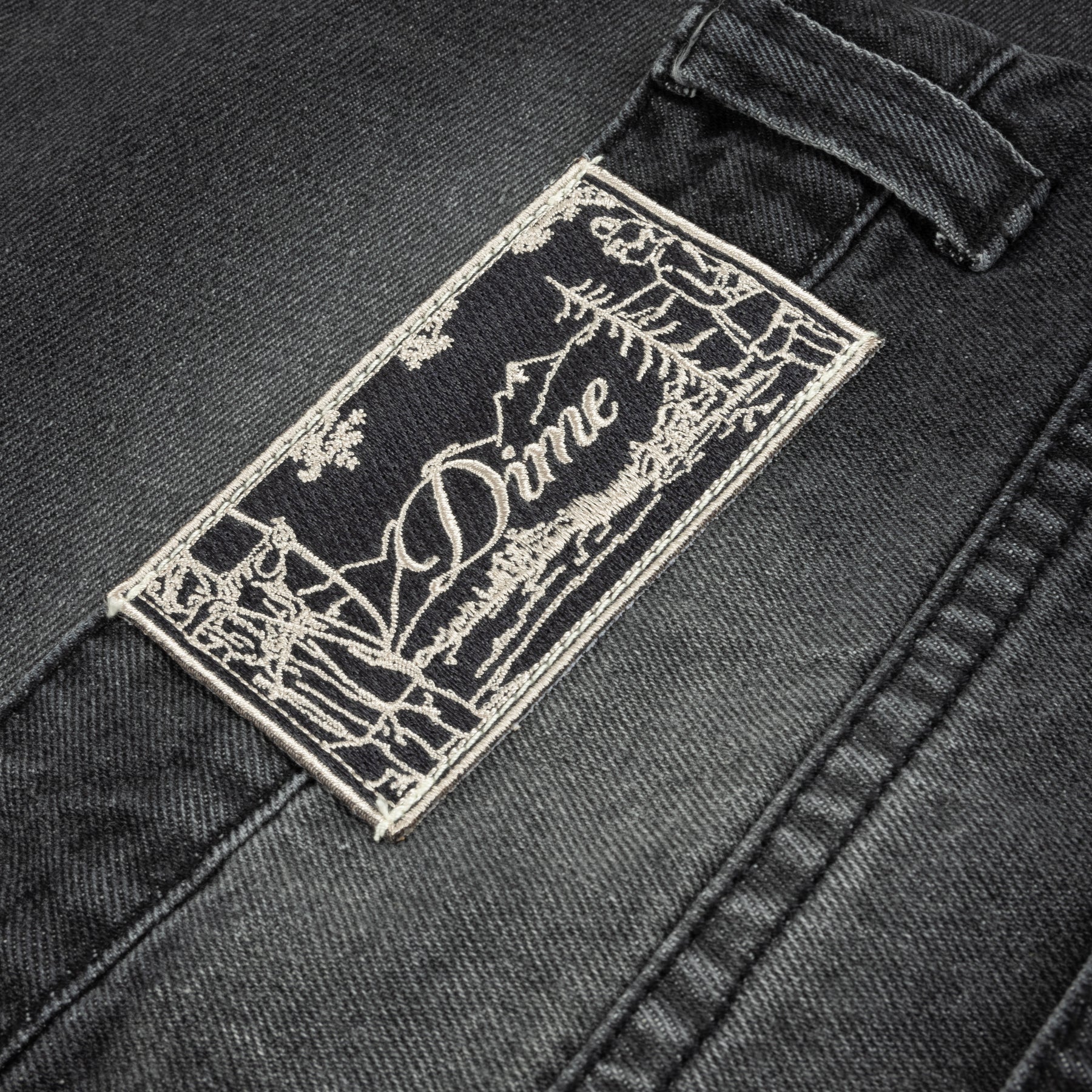 Jean Ample Classique Sablé - Noir