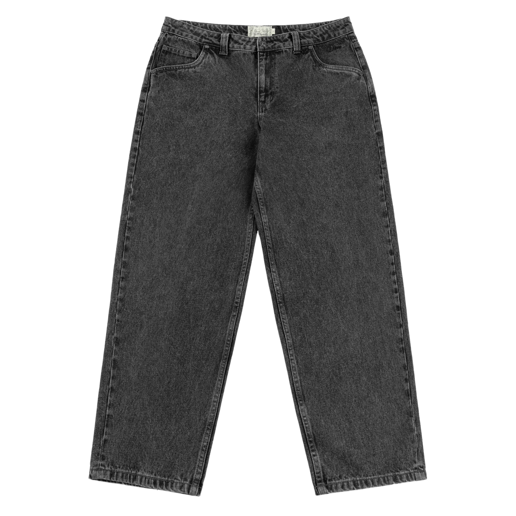 Dime Classic Relaxed Denim Pants - Faded Black – Palm Isle Skateshop