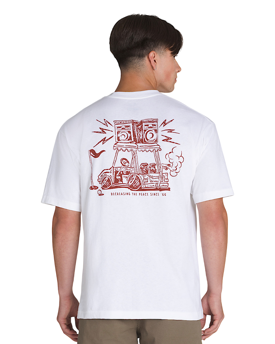 Boom Cart T-Shirt - Blanc