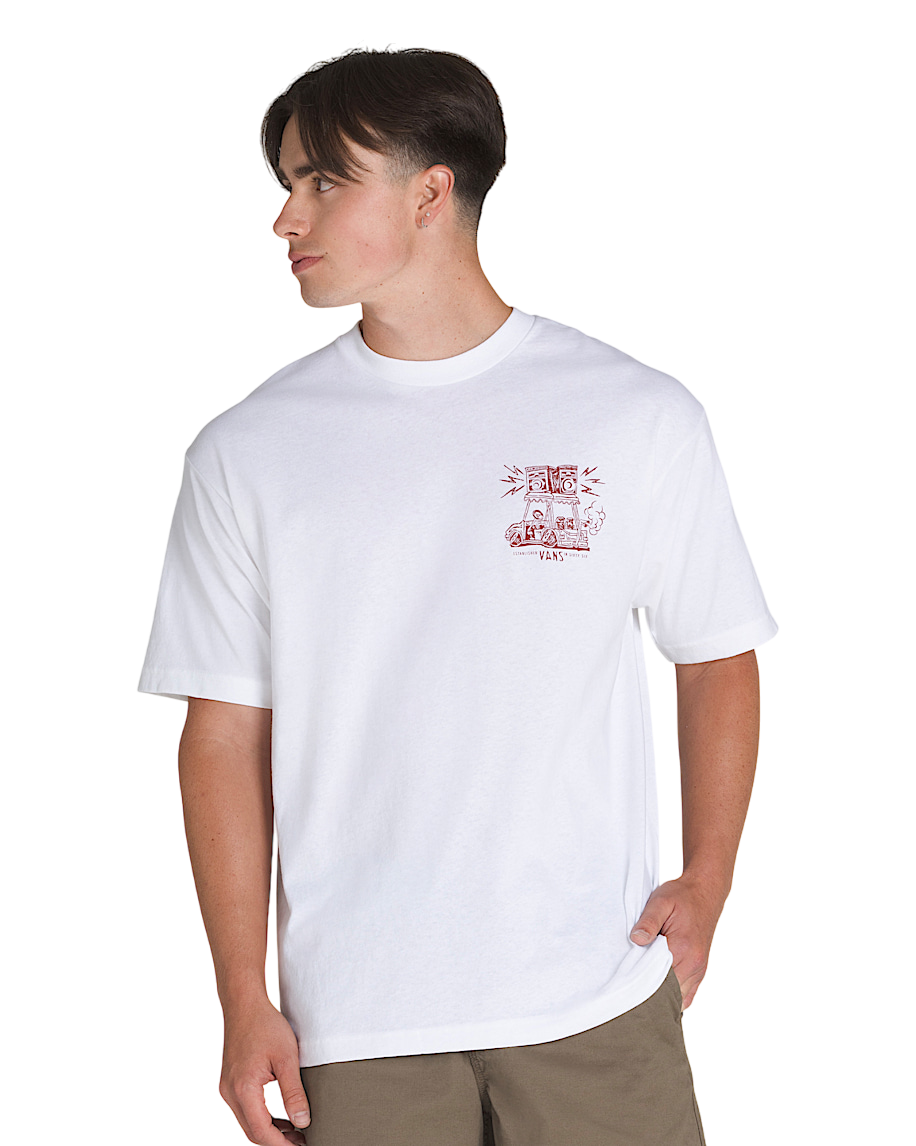 Boom Cart T-Shirt - Blanc