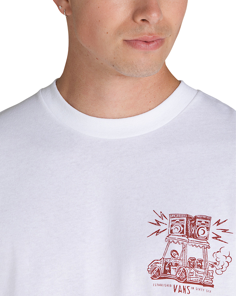 Boom Cart T-Shirt - Blanc