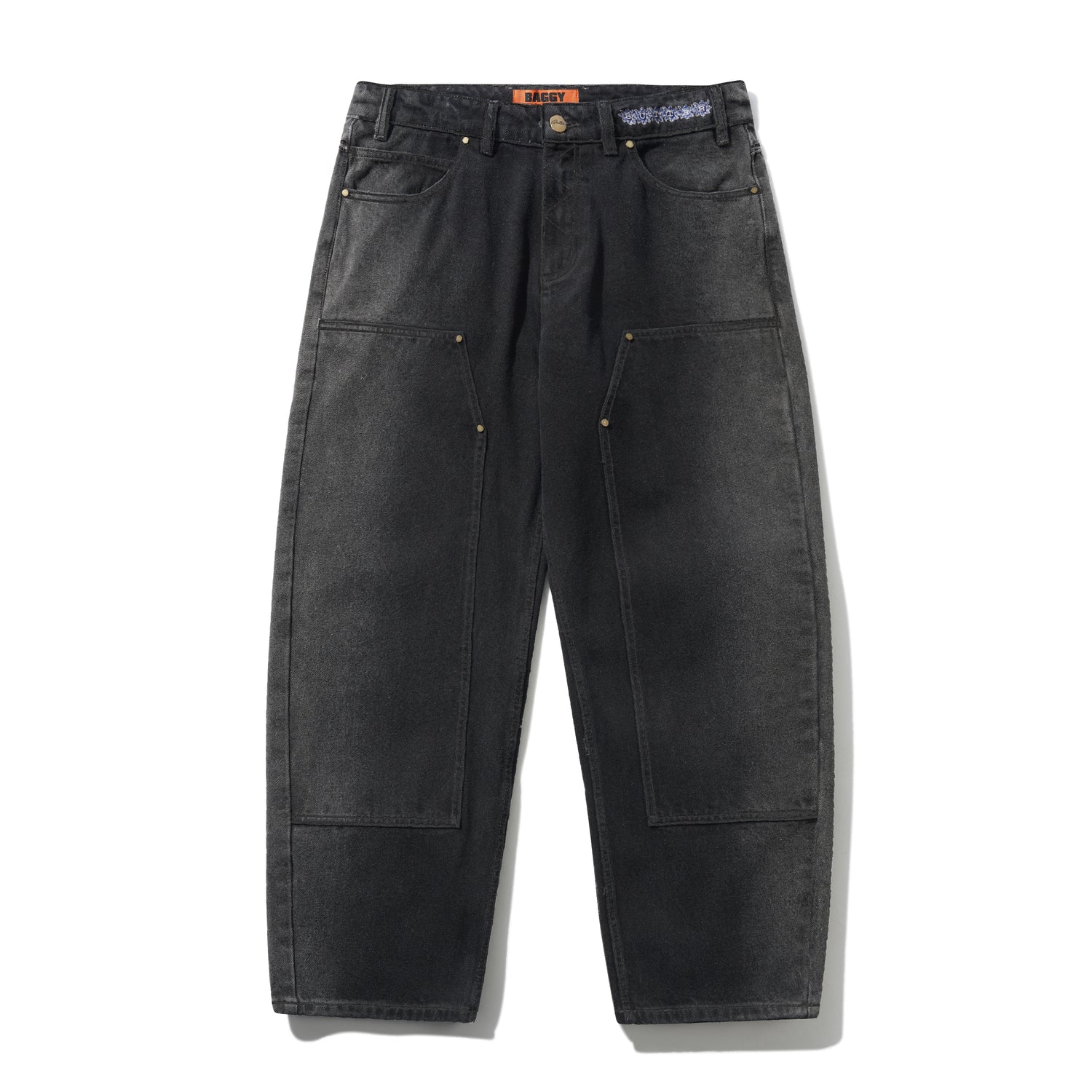 Bronco Jeans en Denim - Noir Délavé