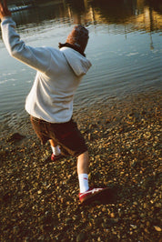 Encounter Shorts en Denim - Noir Teinté Délavé