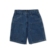 Classic H Short en Denim Double Renfort - Indigo Délavé