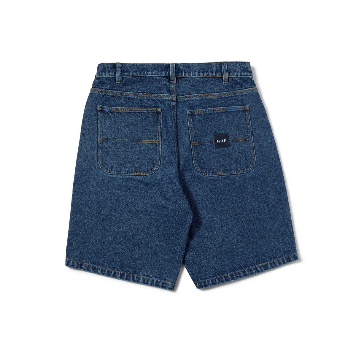 Classic H Short en Denim Double Renfort - Indigo Délavé