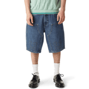 Classic H Short en Denim Double Renfort - Indigo Délavé