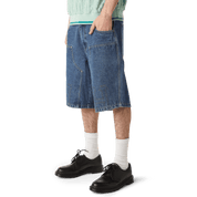 Classic H Short en Denim Double Renfort - Indigo Délavé