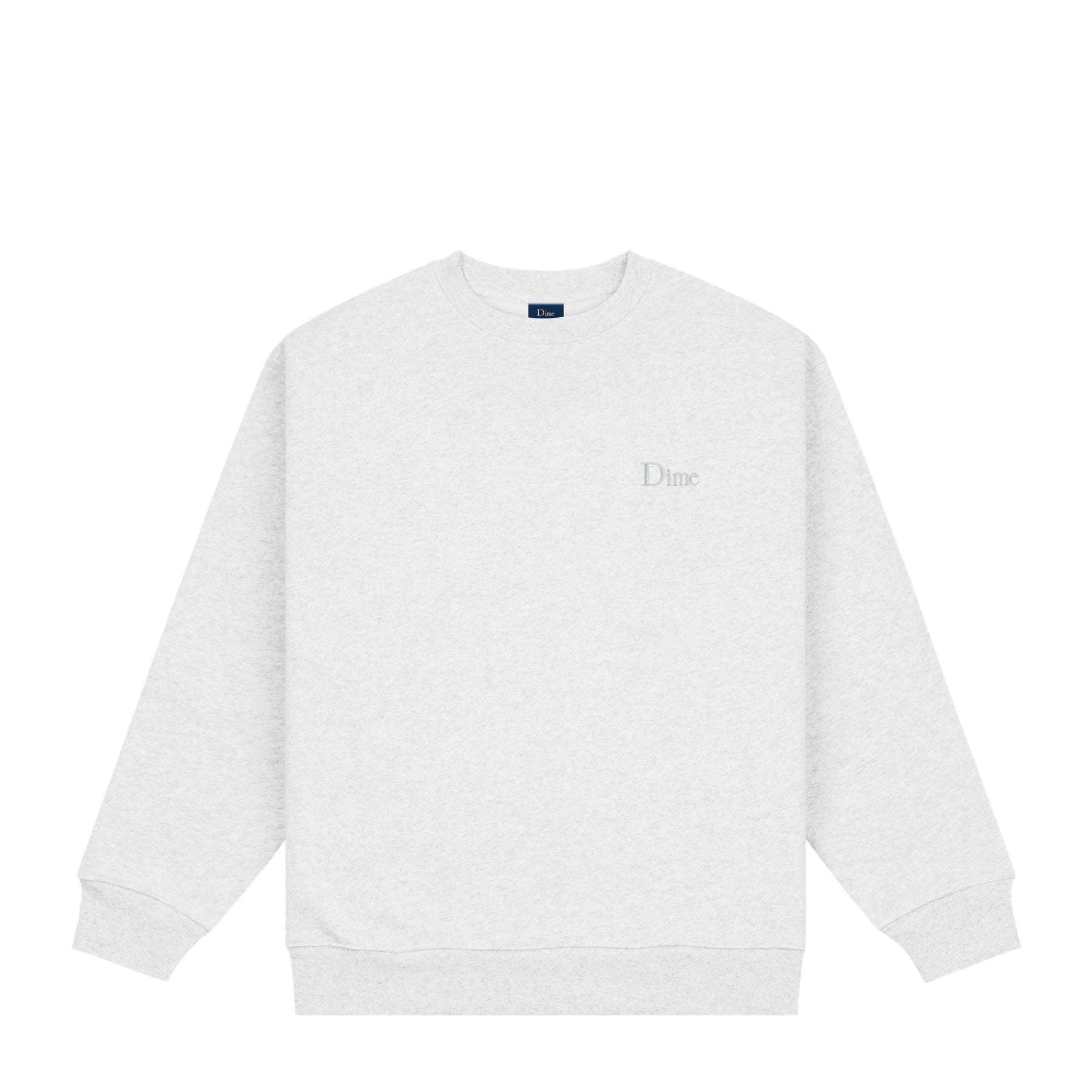 Classic Small Logo Crewneck - Ash