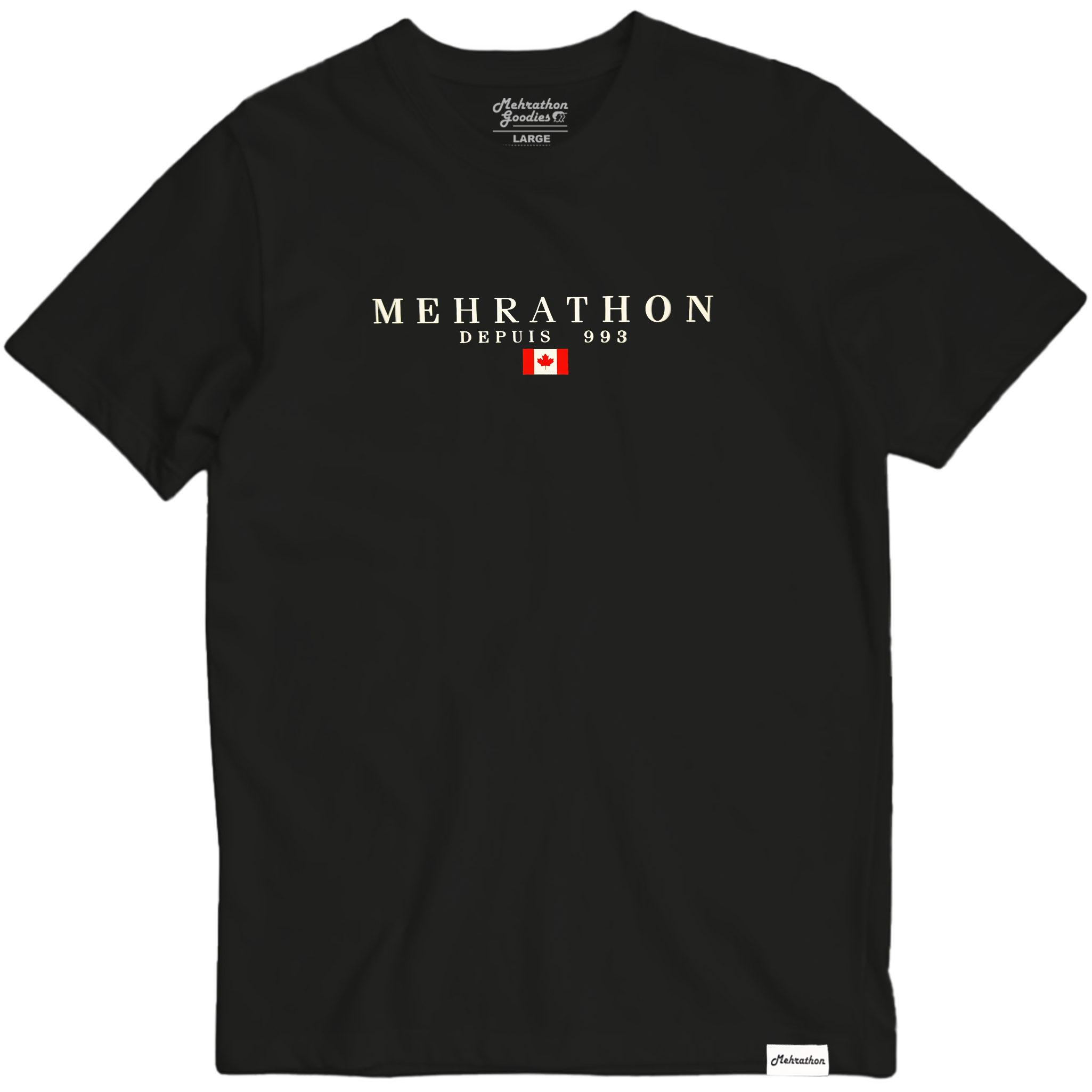 Depuis T-Shirt - Noir