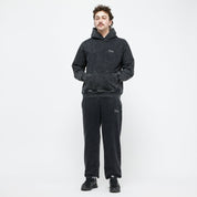 French Terry Hoodie - Faded Black