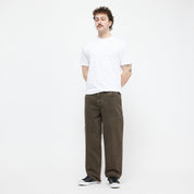 Pantalon en Denim Relax - Marron Délavé