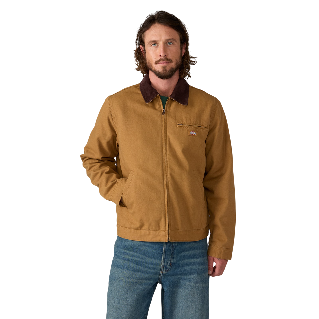 Dickies Blanket Lined Duck Canvas Jacket - Brown Duck (0BD) – Palm