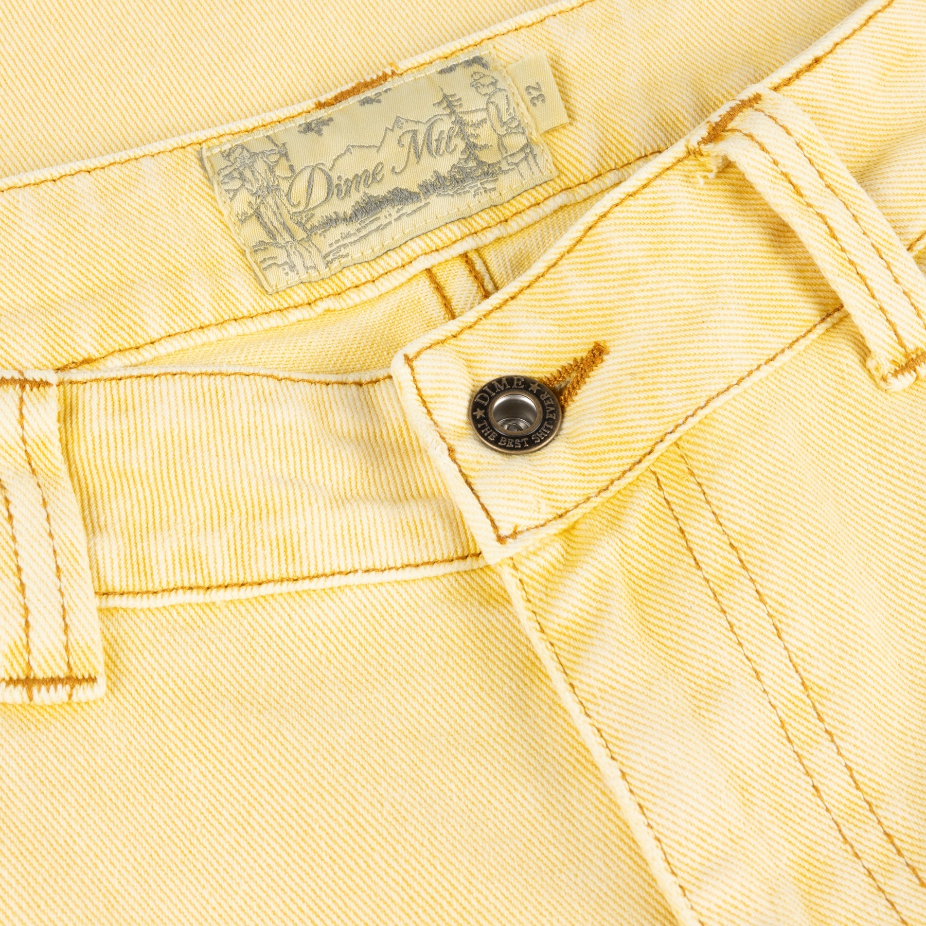 Shorts en Denim Carpenter - Citron