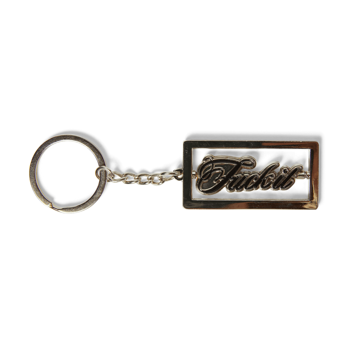 Emblem Keychain - Silver