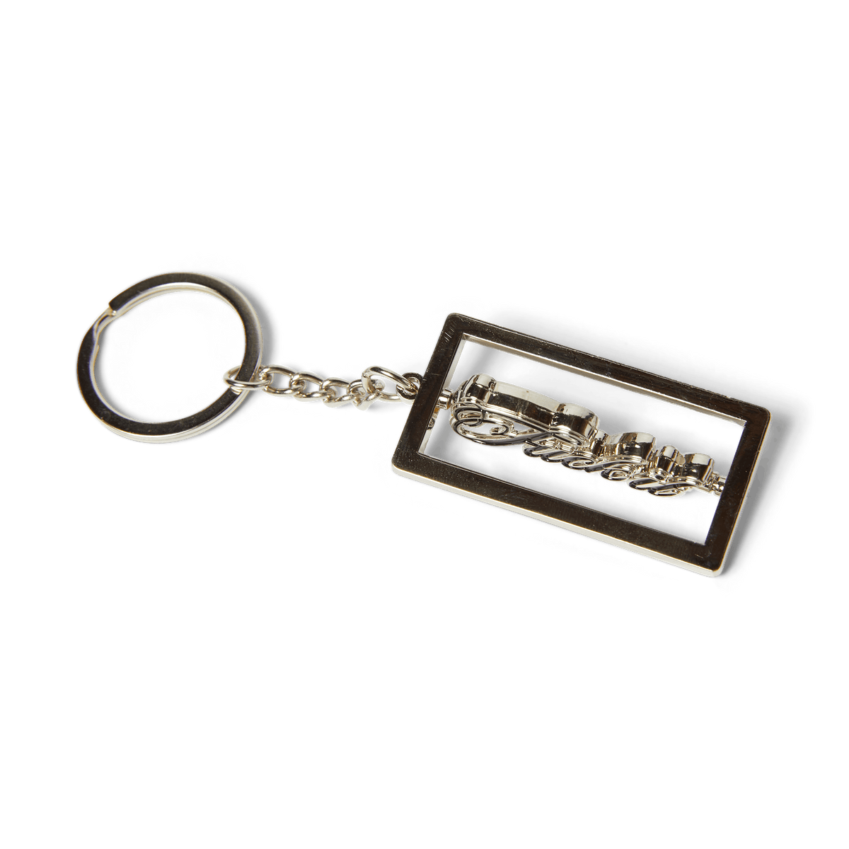 Emblem Keychain - Silver