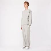 Pantalon de survêtement à petit logo cursif - Gris chiné