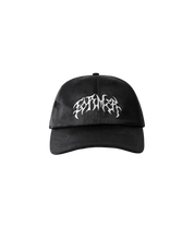 Puncture Casquette en Satin - Noir