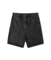 Reynolds 21” Short en Denim - Noir Délavé