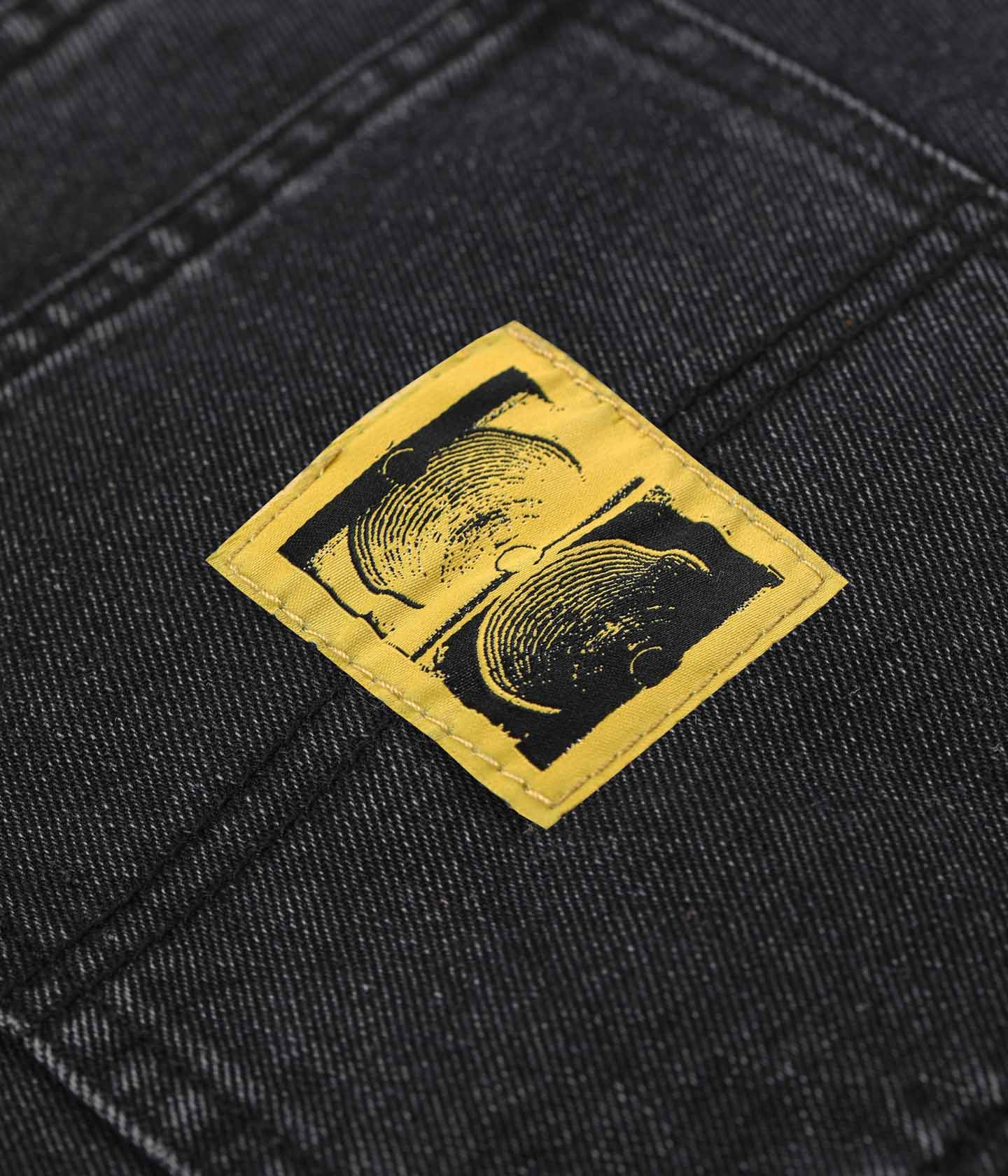 Reynolds 21” Short en Denim - Noir Délavé