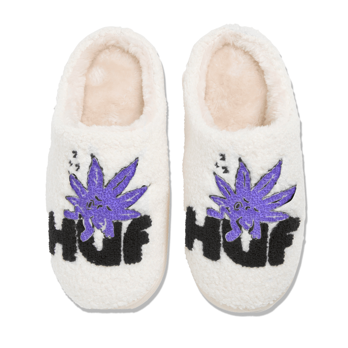 Fuzzy Slipper - Cream