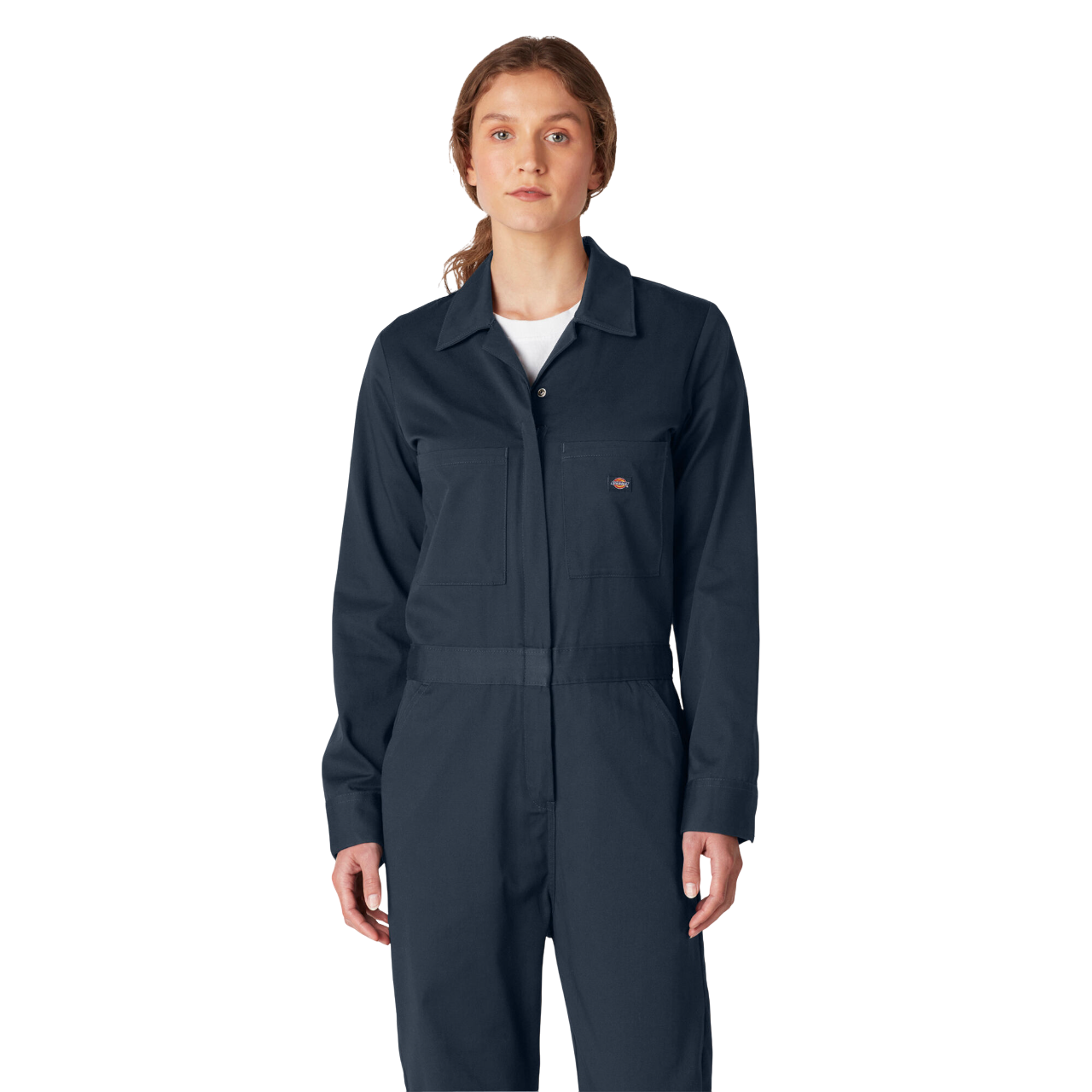 Combinaison à Manches Longues pour Femme - Bleu Marine Foncé (DN)