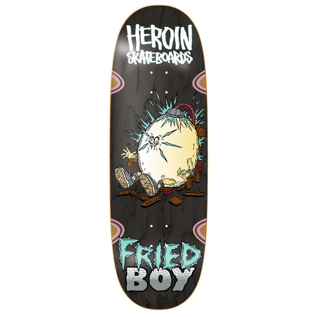 Fried Boy Egg Planche - 10.4"