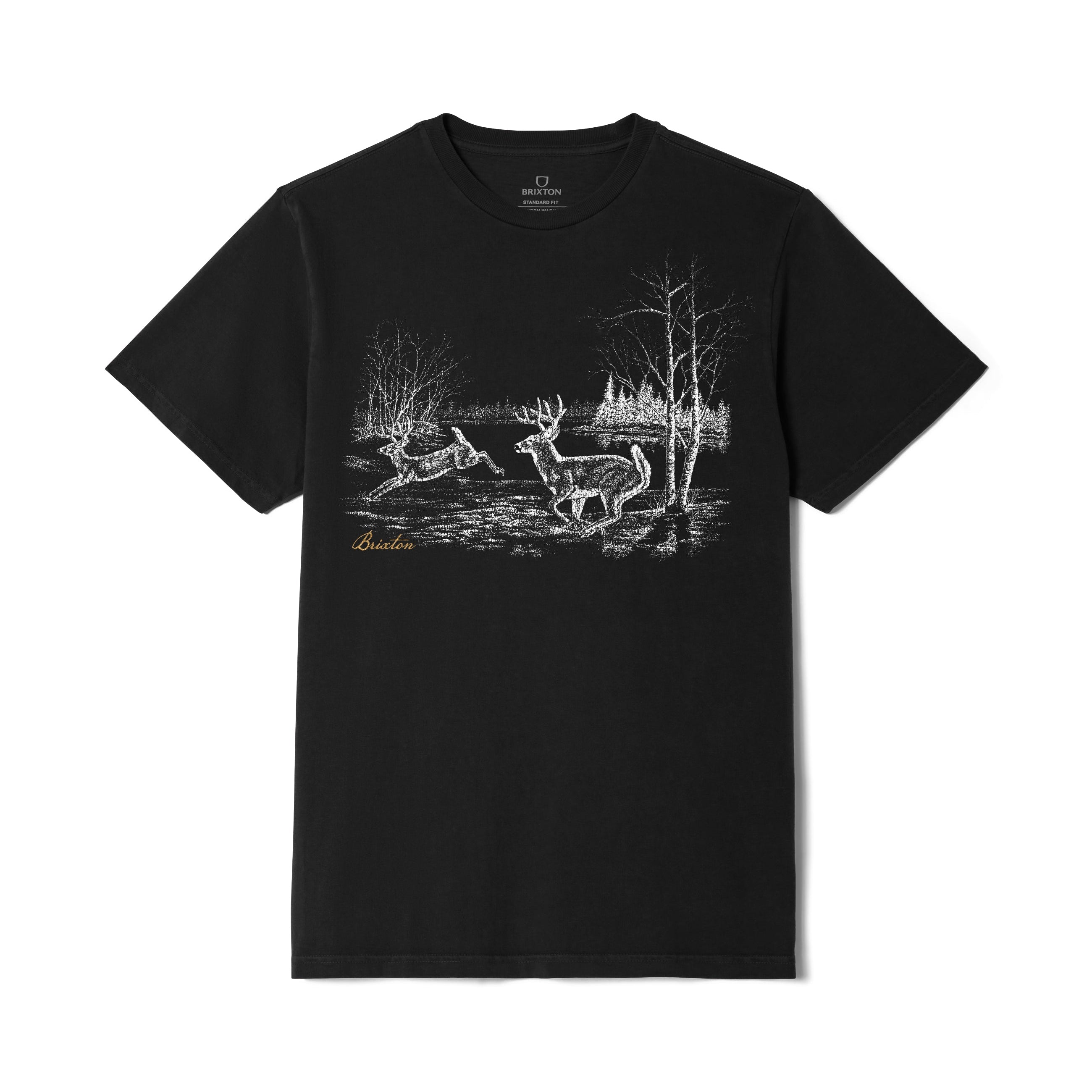 Gallop T-Shirt Standard - Noir Délavé