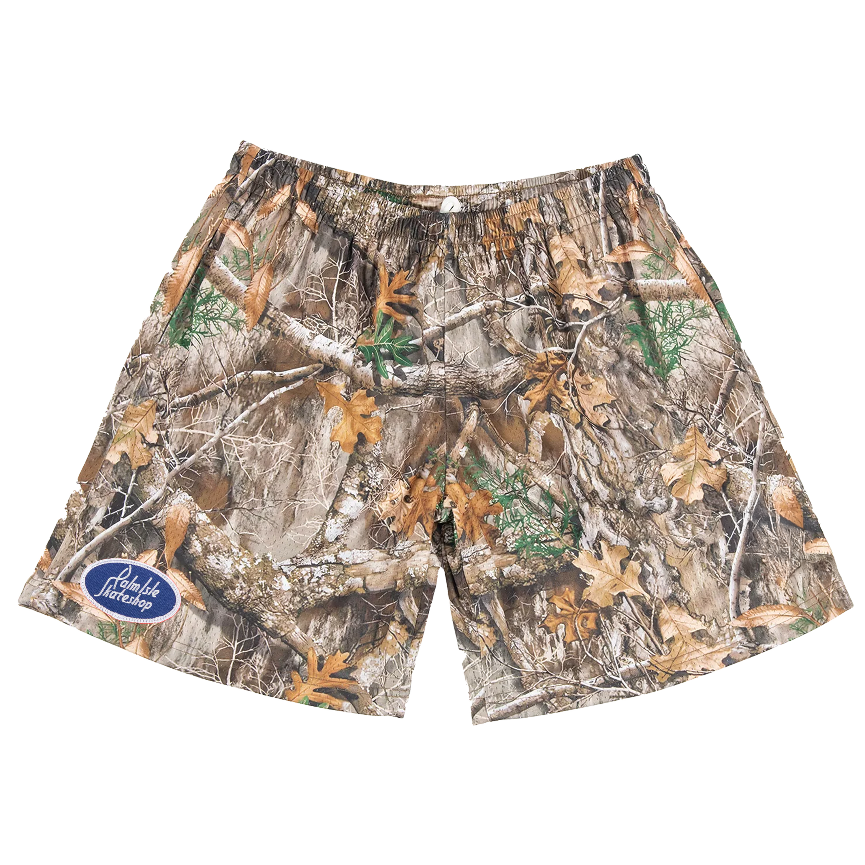 Gas Station Camo Mesh Shorts - Real Tree – Palm Isle Skateshop