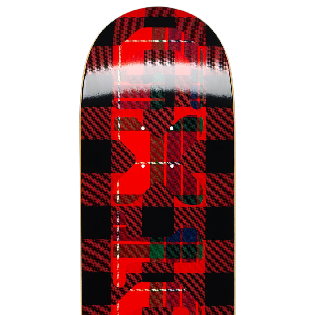OG Logo Planche Tartan Rouge - 8.75"
