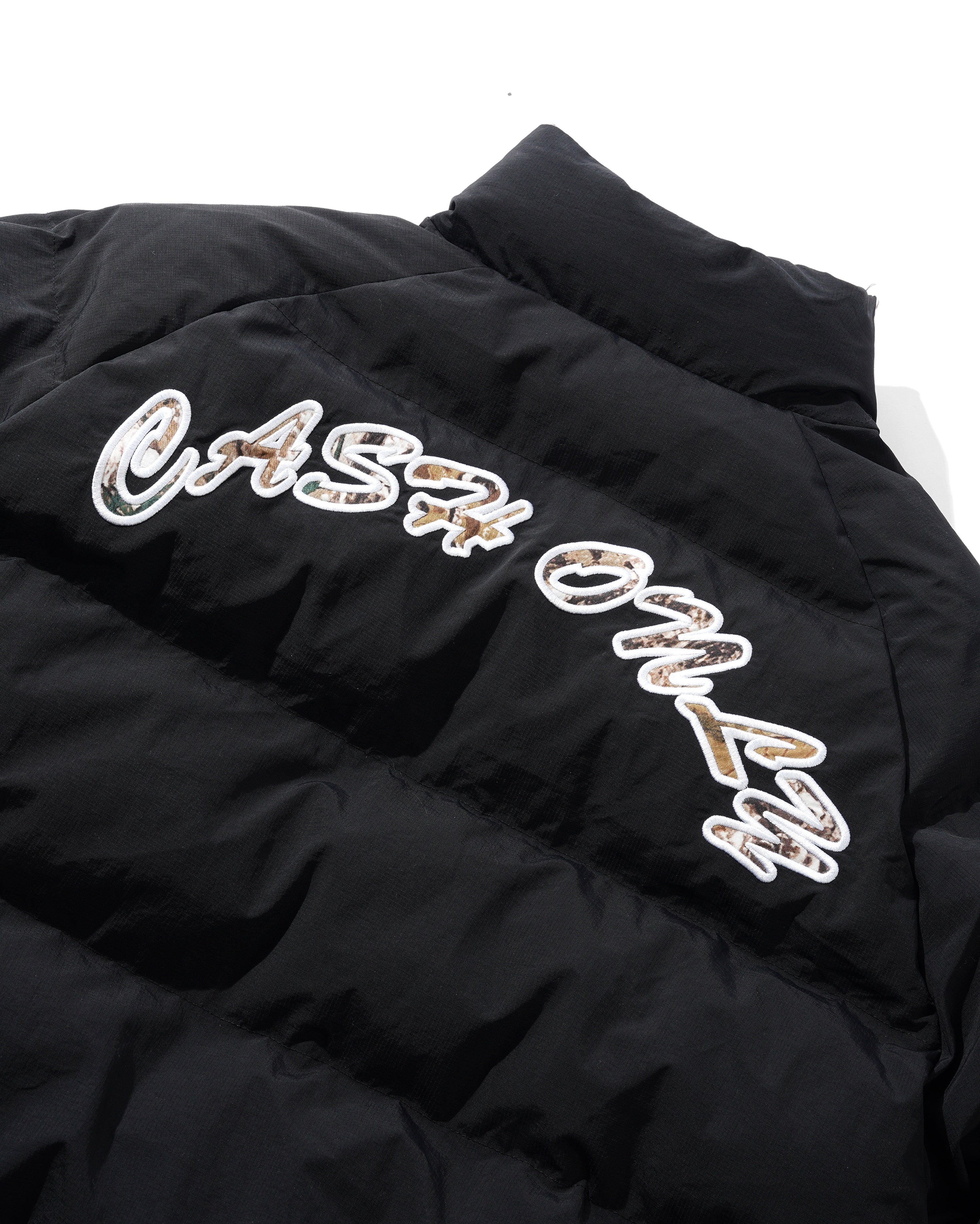 Grove Reversible Puffer Jacket - Black/Camo