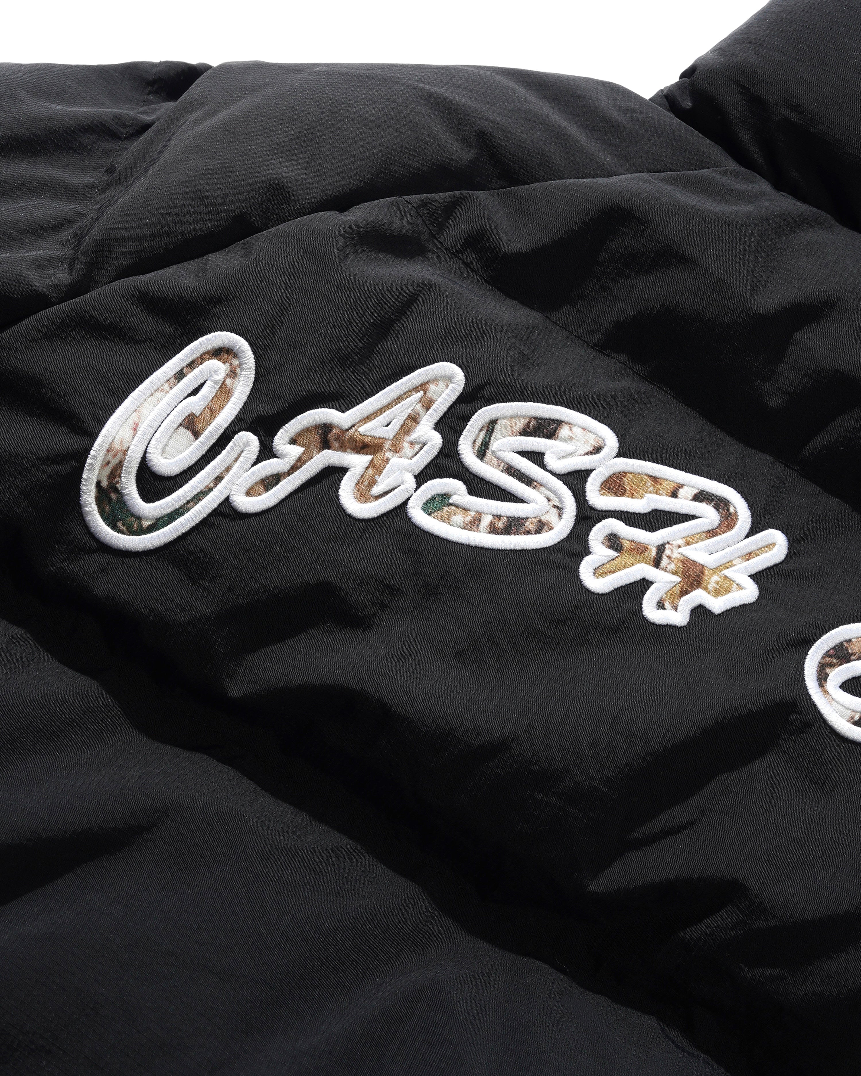 Grove Reversible Puffer Jacket - Black/Camo