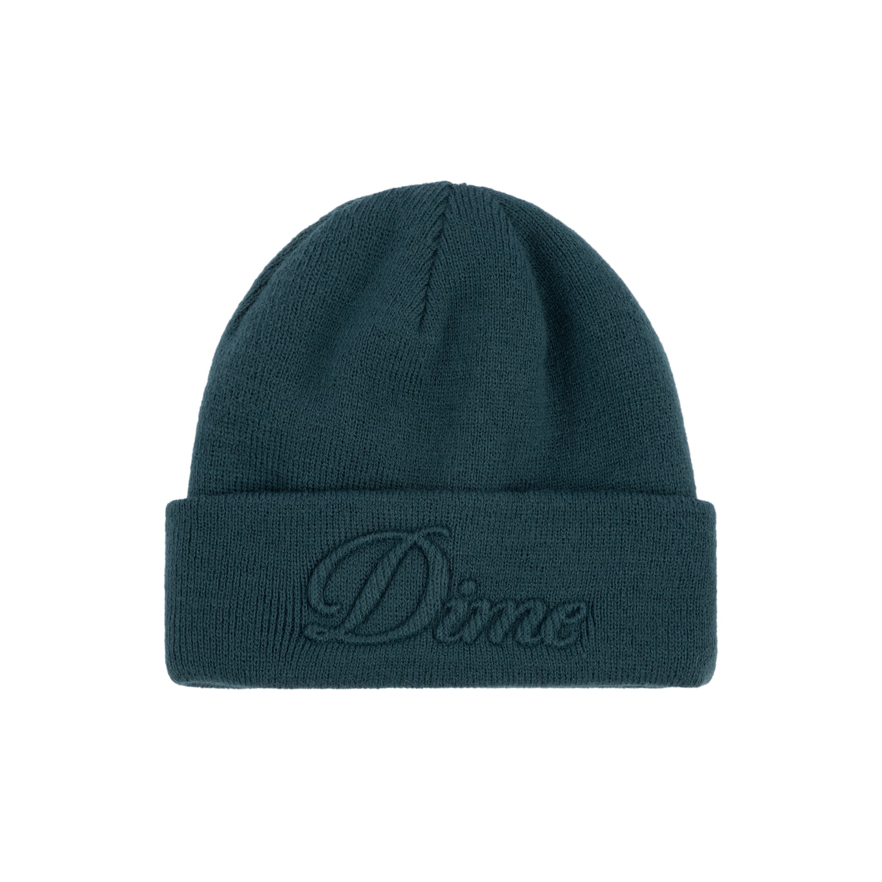 Dime Cursive Fold Beanie - Teal – Palm Isle Skateshop