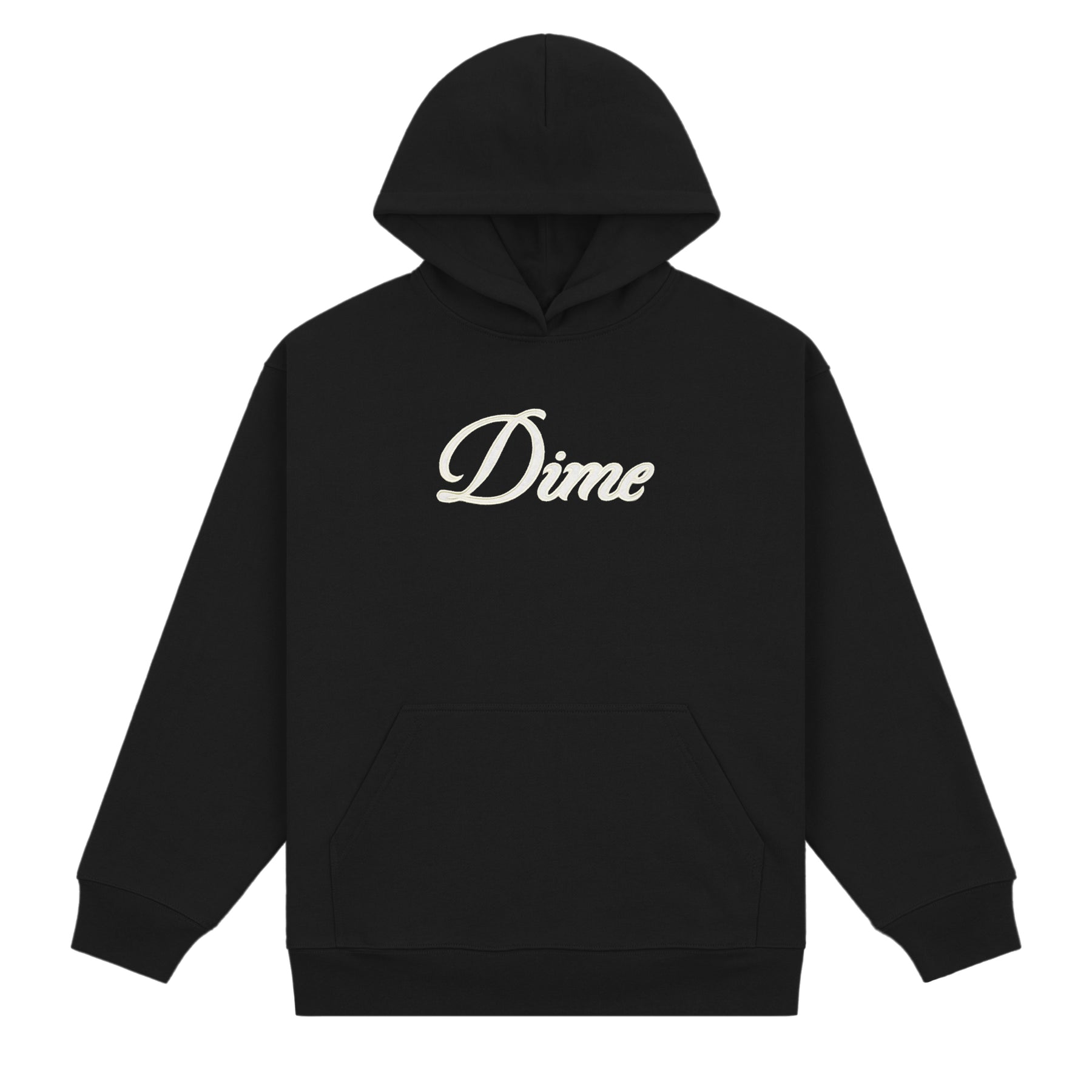 Cursive Sweat à Capuche - Noir