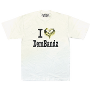 I <3 Dembandz T-Shirt - Blanc