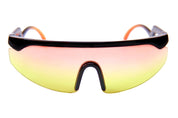 Accelerator Lunettes de Soleil - Noir/Orange Jaune Dégradé