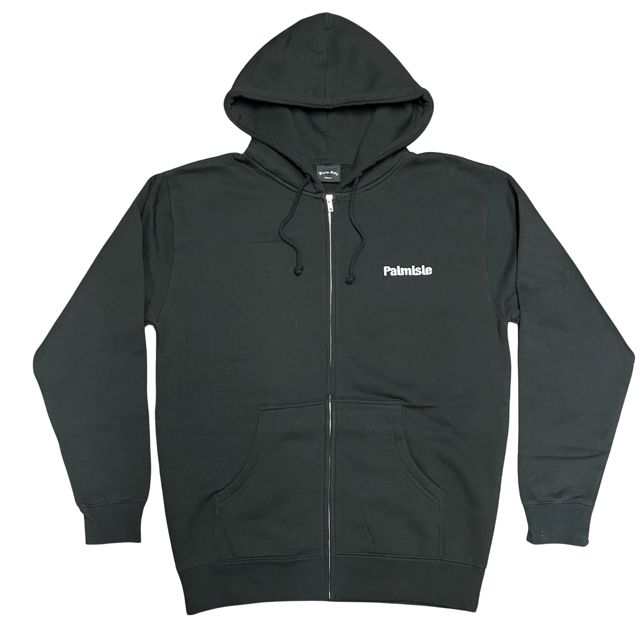 Bold Sweat à Capuche Zippé Petite Broderie - Noir