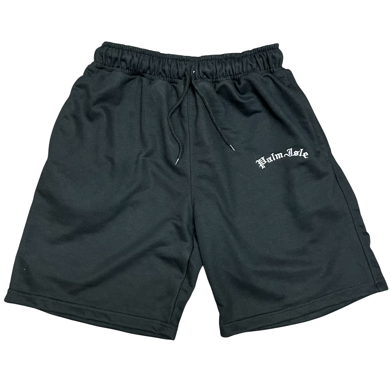 Arch Embroidered French Terry Shorts - Noir