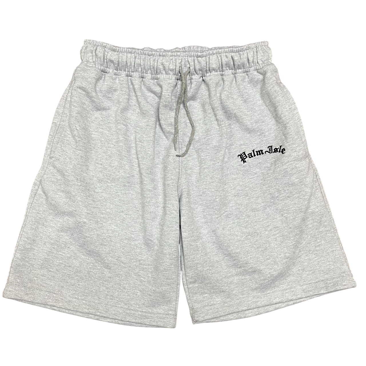 Arch Embroidered French Terry Shorts - Gris