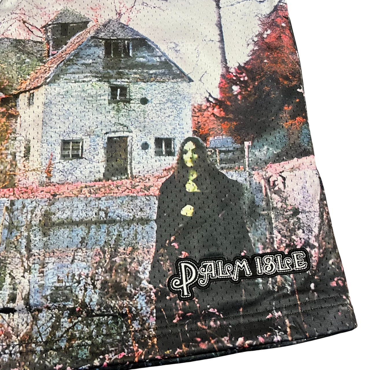 Black Sabbath Shorts en Mesh Brodés - Imprimé Tous Motifs Album (AOP Album)