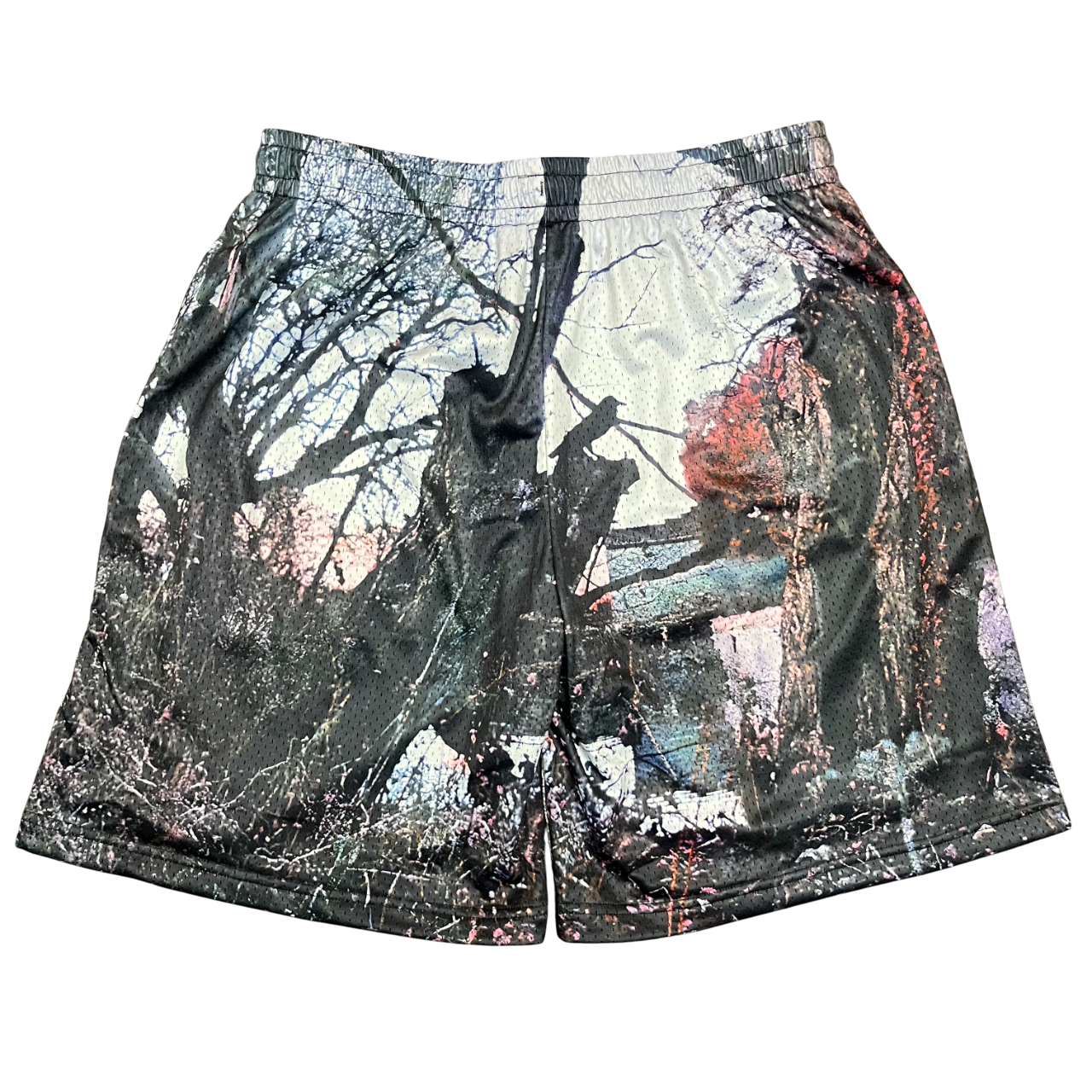 Black Sabbath Shorts en Mesh Brodés - Imprimé Tous Motifs Album (AOP Album)
